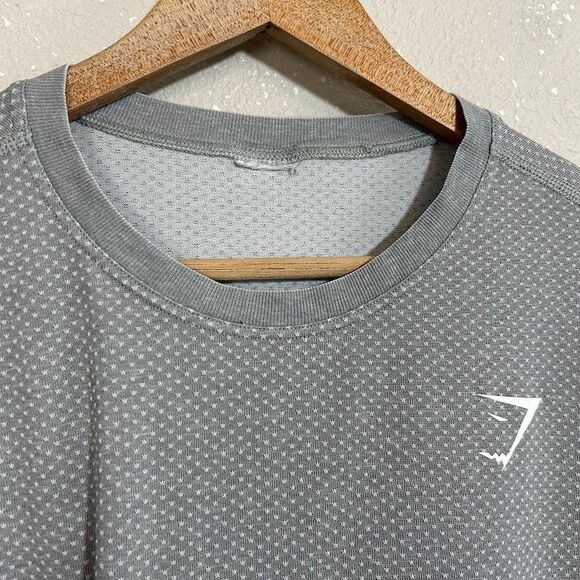 Gymshark Vital Seamless T Shirt Mens XL Gray Athleisure Short Sleeve - Picture 5 of 5